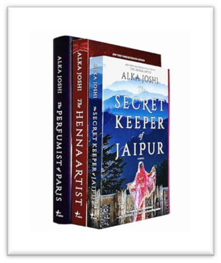 Image of "The Jaipur Trilogy" book covers