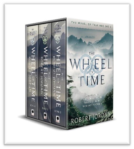 Image of "The Wheel of Time" book covers